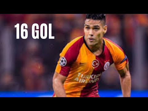 Radamel Falcao Galatasarayda Attığı Bütün Goller   16 Gol