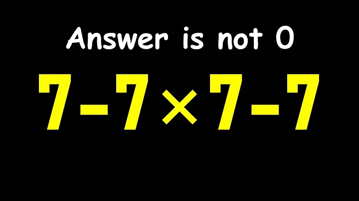 Only 1% Can Solve This Math Problem!