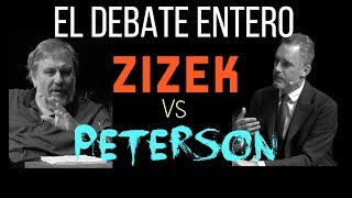 Debate entre Zizek y Peterson  Completo, sub en español y audio mejorado