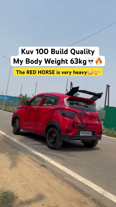 Mahindra kuv 100 Build Quality🔥😈 | #shorts #trending