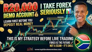 R20,000 Demo Account Forex Profit – I Take Trading Seriously (My Strategy Explained 📊💰)