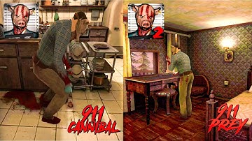 911 Cannibal & 911 Prey Horror Escape Game - Gameplay Walkthrough Part 4 - Full Games (Android, iOS)