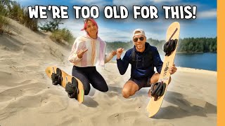 We Tried Sandboarding the Oregon Dunes | Florence, Oregon