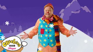 Mr Tumbles Winter Song Shiver Shiver Song Cbeebies Something Special