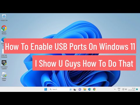 How To Enable Or Disable USB Ports On Windows 11 (Guide)