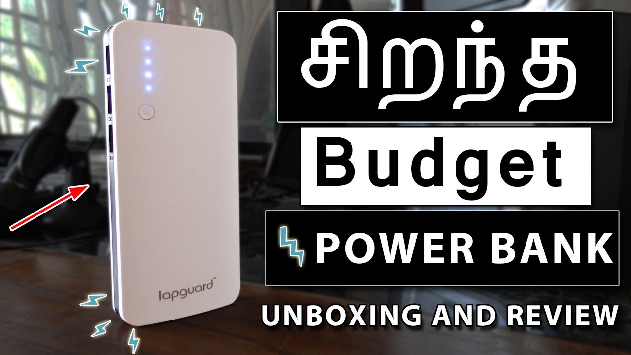 சிறந்த Budget Power Bank | Lapguard Sailing-1510 POWER BANK 13500mah Unboxing and Review