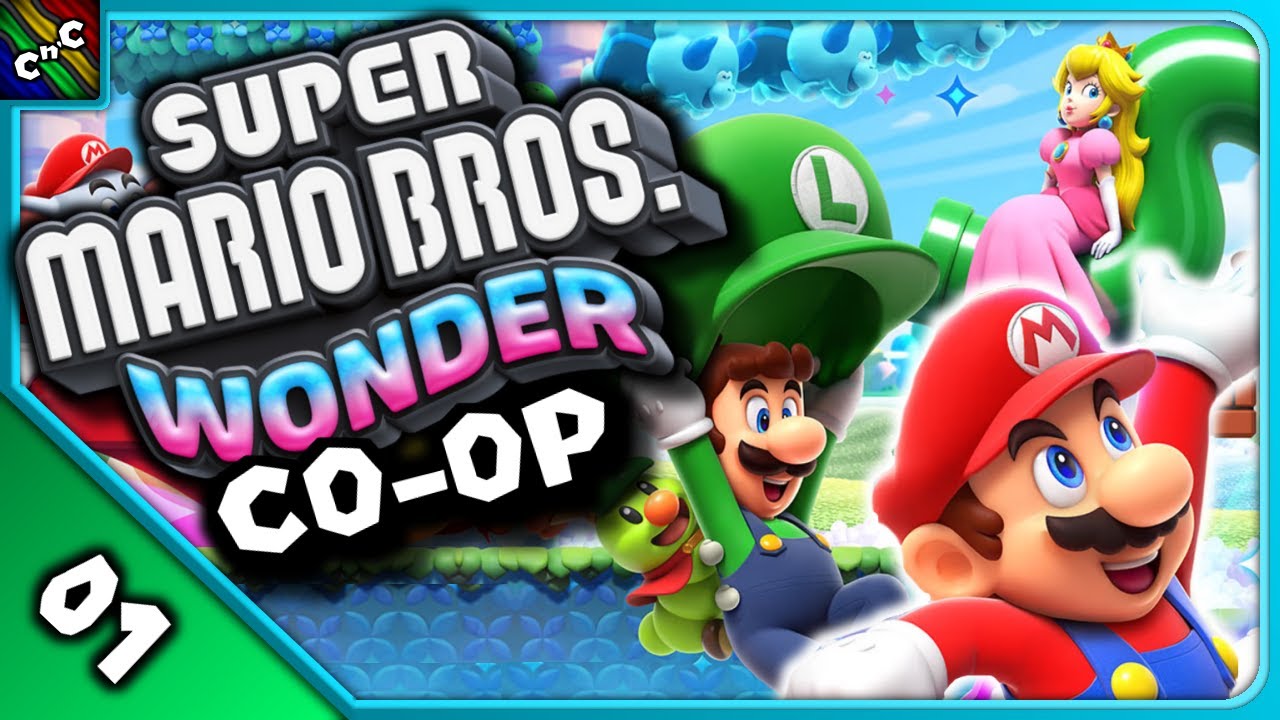 2 PLAYER SUPER MARIO WONDER!  Super Mario Bros Wonder 2 PLAYERS