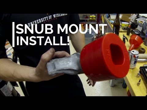 How To Install An Aftermarket Snub Mount On A 2006 (B7) Audi A4