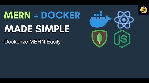 Dockerize a MERN Stack App Easily (Node, React, MongoDB) #docker #mernstack