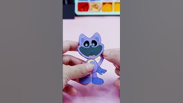 [🐾paper diy🐾] How to make a CUTE CATNAP Paper 🎁 Poppy Playtime Chapter 3 💗 Rtoons Howto #papercraft
