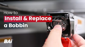 How to Install & replace a Bobbin | BAi Embroidery Machine Tutorial for Beginners