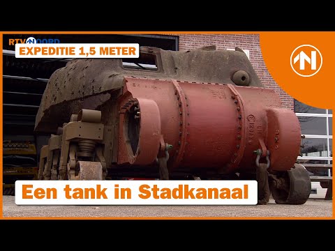 Een tank in stadskanaal | Expeditie 1,5 meter