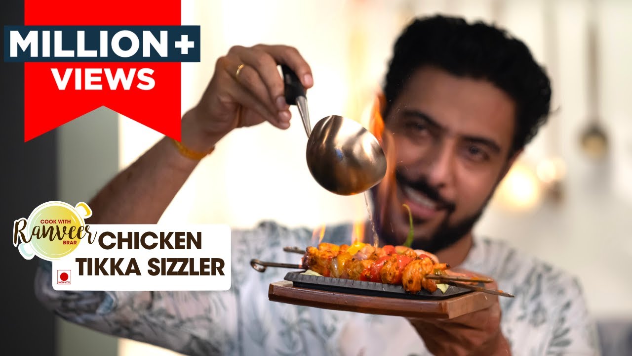 Chicken Tikka Flaming Sizzler