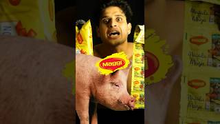 Famous MAGGI me SUAR/COW ki CHARBI😱🐷 #maggi #cow #pig #meat #expose #alert #fitness #paneer #viral #short Profile