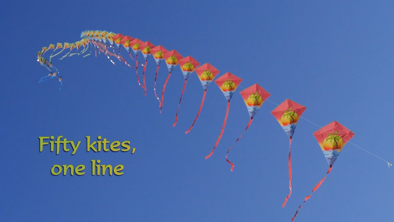 50 Kite Train - but not for long!