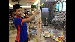 [Malaysia Street Food] humongous roti tissue