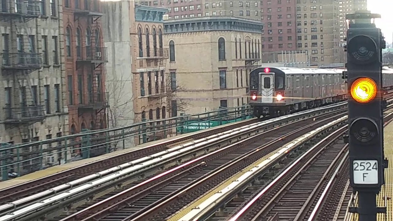 [MTA]:Eastchester Bound Bombardier R142 (5) Train @Prospect Avenue ...