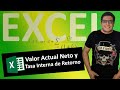 Valor Actual Neto y Tasa Interna de Retorno en Microsoft Excel