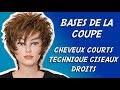 BASES DE LA COUPE #8 ✂ COUPE DE CHEVEUX COURTS ✂ INITIATION COIFFURE