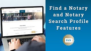 Find a Notary and Notary Search Profile Features