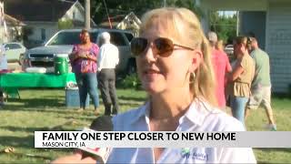 Mason City family one step closer to new home
