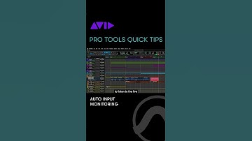 See how to use Auto Input Monitoring in Pro Tools to switch automatically between playback and input