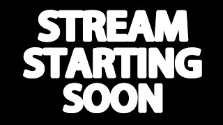 Intro Stream Starting Soon With Voice Sound Effect