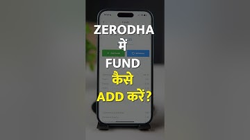 Zerodha Me Paise Add Kaise Kare - How To Add Funds In Zerodha Kite