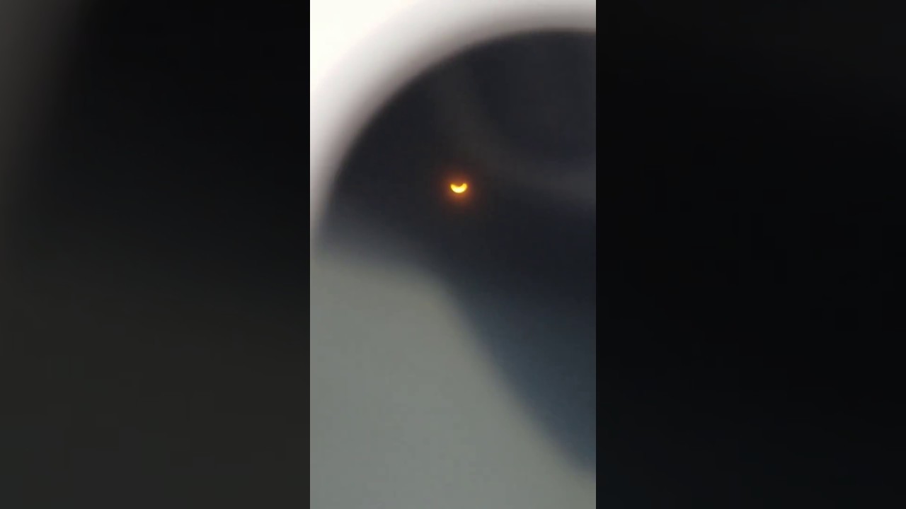 The solar eclipse from Florida! YouTube