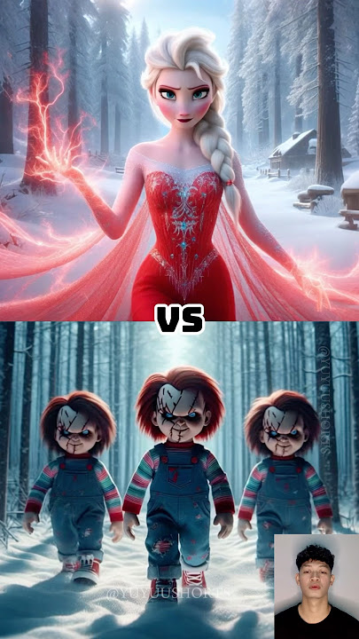 The Final Battle Between Elsa and Anna, Spider-Man Vs Chucky Cymbiote, Pennywise Shapeshifter Grim R