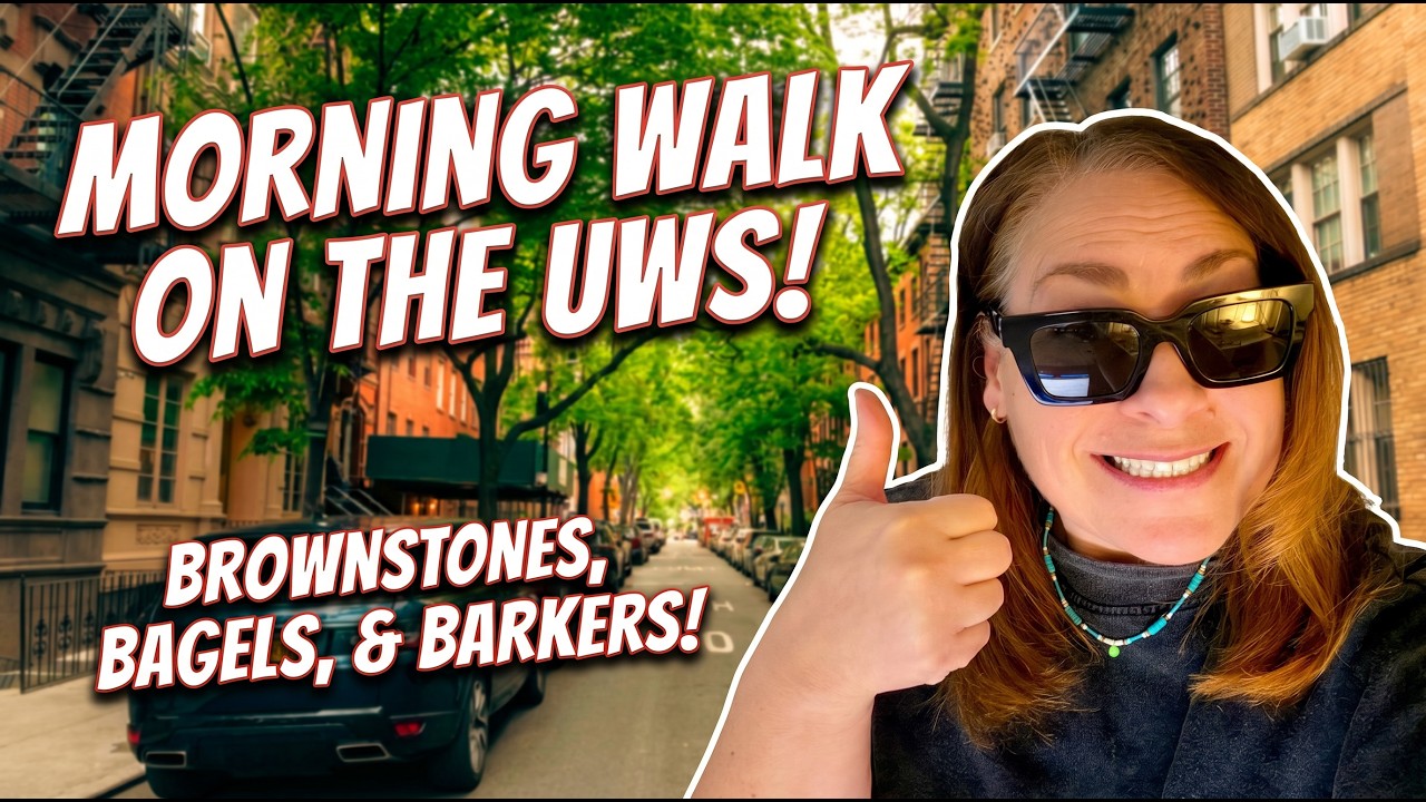 LIVE 🔴 Morning Walk on the UWS in NYC 😀#nyc #life