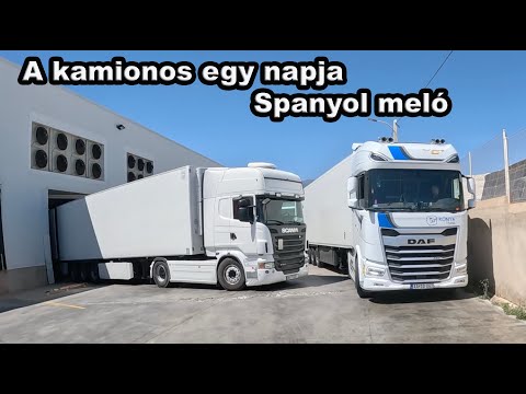A kamionos 1 napja - A hűtős spanyol meló