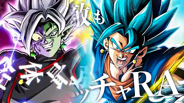 Vegito Blue & Fusion Zamasu Potara Rap! (DBZ: Dokkan Battle)