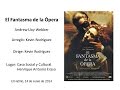 OCUSB - El Fantasma de la Ópera - Andrew Lloyd Webber