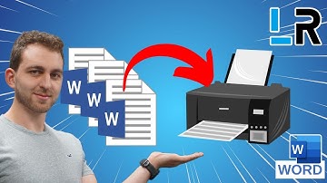 Print multiple documents at once on Windows ✅ 1 MINUTE