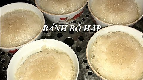 Trang Huỳnh | BÁNH BÒ HẤP NƯỚC CỐT DỪA béo ngầy thơm ngon đơn giản