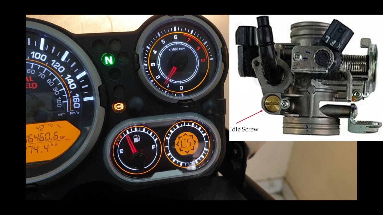 Royal Enfield Himalayan - RPM Idle Screw | Adjustment DIY