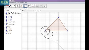 CONGRUENT TRIANGLES USING GEOGEBRA