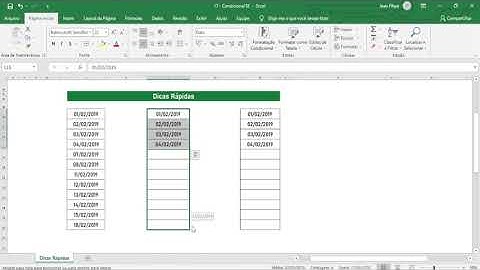Como Preencher Datas Automaticamente no Excel - Dicas Rápidas