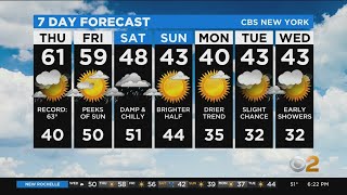 New York Weather: CBS2 12/15 Evening Forecast at 6PM