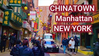 Walking Chinatown in Manhattan NYC