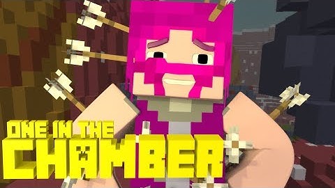 Minecraft Minigame - One in the Chamber! Ft. Dartron, Excl, and Lilshortysgs