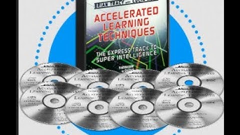 Book review, Accelerated learning techniques by Brian Tracy and Colin Rose