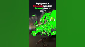 Trying to get a Subscriber from Each European Country Day 10 #map #mapping #europe #geography