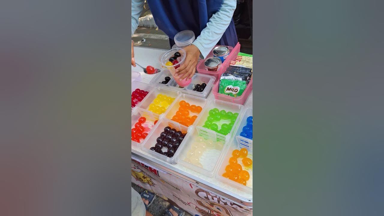 Es Jelly Ball Warna - Warni