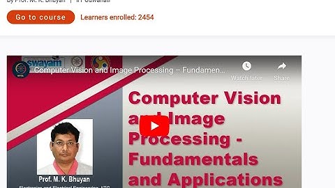 COMPUTER VISION AND IMAGE PROCESSING- FUNDAMENTALS AND APPLICATIONS WEEK 0 ASSIGNMENT SOLUTION