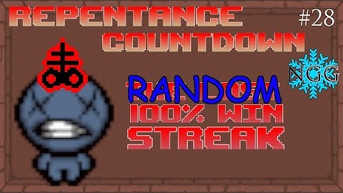 63 Days until Repentance! The Isaac Random 100% Win Streak #28