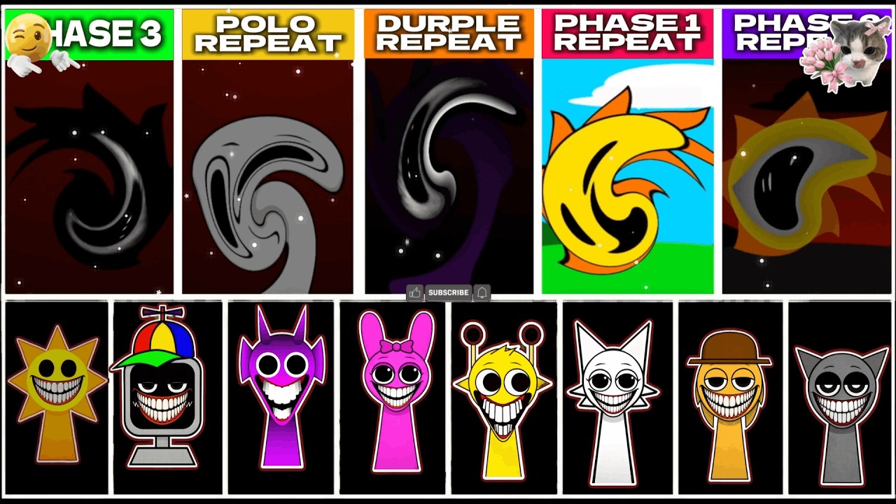 Sprunki But Phase 1, Phase 2, Polo And Durple REPEAT After PHASE 3