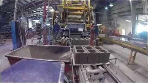 Used 2001 Besser Dynapac Block Plant