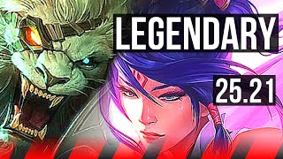 RENGAR vs FIORA (TOP) | 16 solo kills, Comeback, 52k DMG, Legendary | EUW Master | 25.21